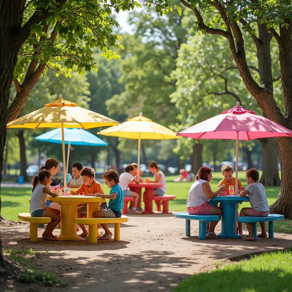 Family picnic area