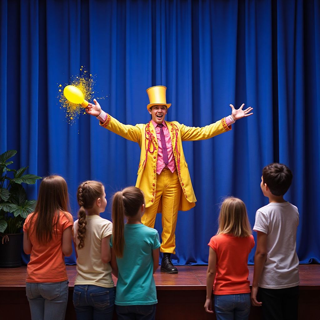Magic show performance