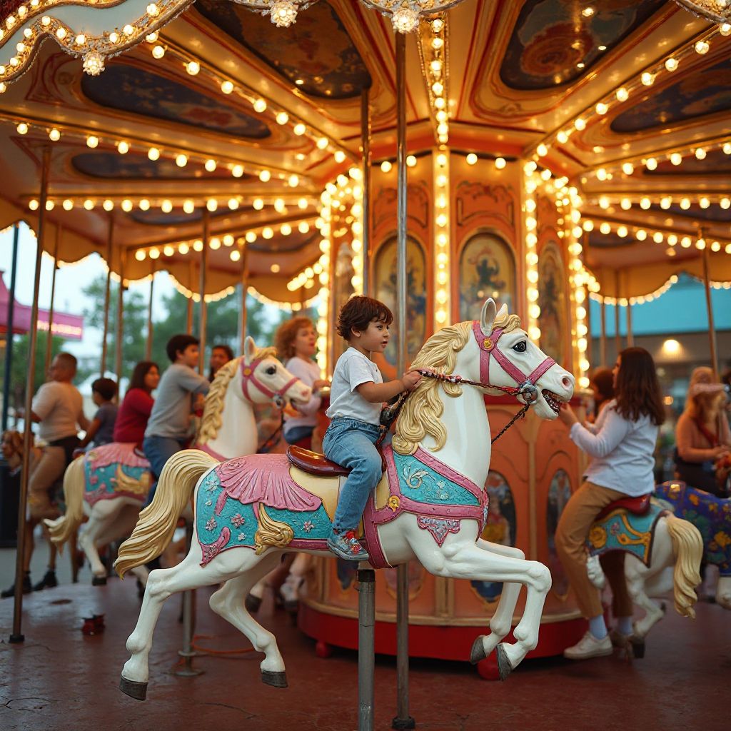 Rainbow Carousel